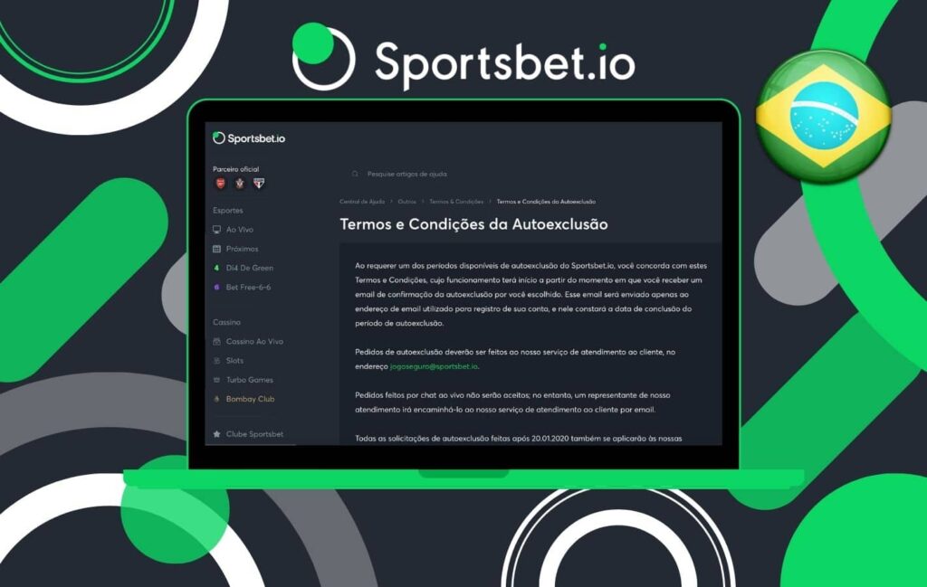 termos e condições da plataforma Sportsbet io Brasil