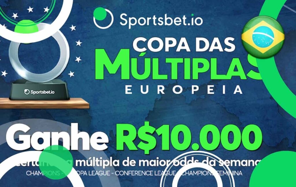 Múltiplas Europeia Bônus no site Sportsbet io Brasil