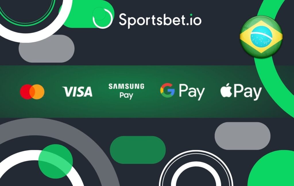 quais são os métodos de depósito da casa de apostas Sportsbet io Brasil