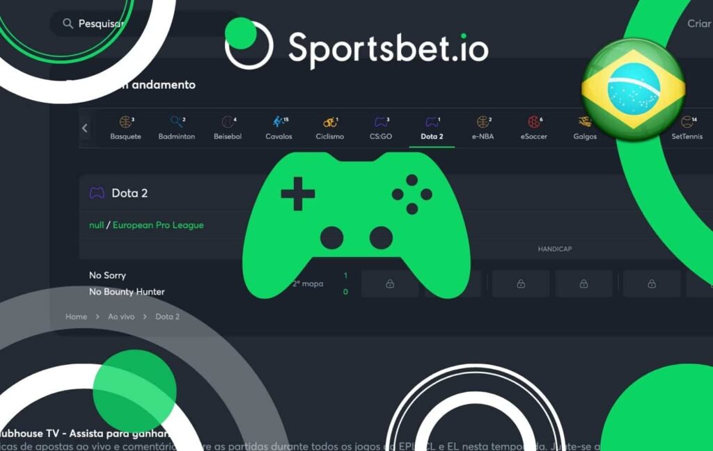 Sportsbet io Brasil quais são os jogos de apostas eSports