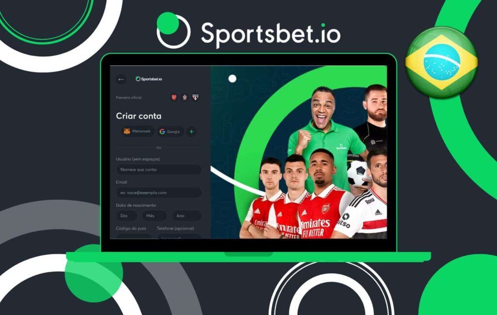 Sportsbet io Brasil inscrição e bônus